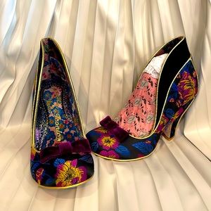 Irregular Choice Walk In The Park Heels EU38/US7.5 Never Worn Vintage Style